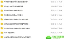 大量新肺炎疫情宣传PSD文件